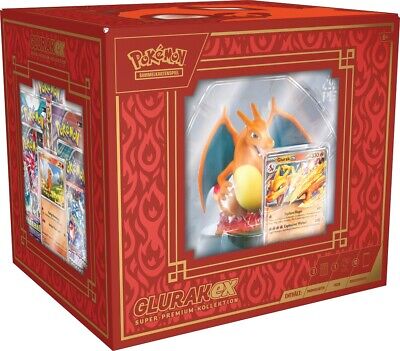 Pokemon - Glurak ex Super Premium Kollektion
